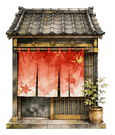 Japanese storefront opening